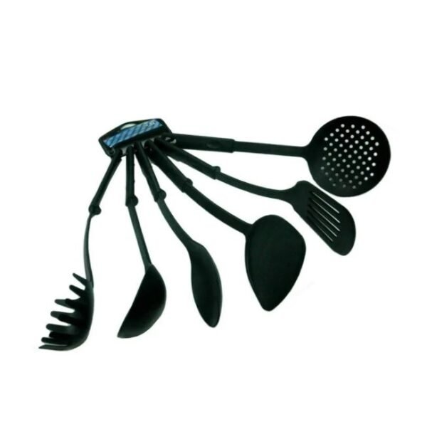 Spatula Nylon Set 6 in 1 Sutil (Hitam) - Image 4